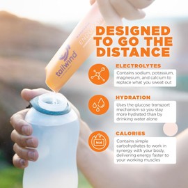 Tailwind Nutrition Tailwind Nutrition Endurance Fuel, Electrolyte & Hydration Sports Drink Mix Powder, Gluten-Free, Vegan, Mandarin, 50 Servings
