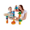 Hape Quadrilla Cliffhanger Wooden Marble Run Blocks | Marble Maze