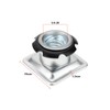 EMSea 8-Piece Square Tube Insert Metal Thread Insert with Star