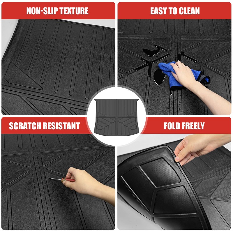 Utiiy Cargo Liner Fit for 2015-2024 Ford Edge 5 Seats