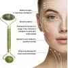 Rodillo De Jade Y Guasha Kit Masaje Facial Antiedad Tonifica
