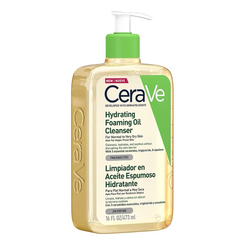 Cerave Limpiador Aceite Piel Normal A Muy Seca 473ml Momento