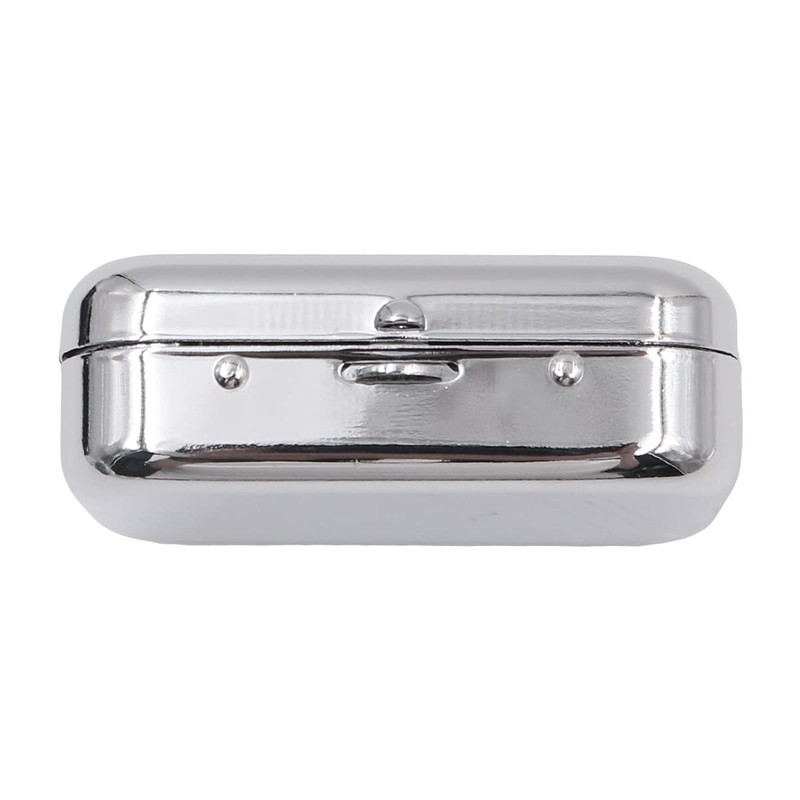 Tiardey Mini Stainless Steel Ashtray Portable Ashtray Pocket Ashtray Odourproof