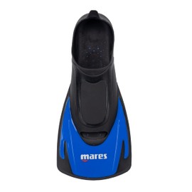 Mares Hermes Short Blade Swim Fins Blue EU40/41 UK6.5/7.5 with FREE draw string bag