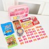 Burskit Snack Bags, Chenille Letter Clear Makeup Bag, Snack Bag