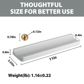 Koville Italian Quarella Engineered Marble Incense Holder, Incense Holders for Sticks, Sturdy Incense Burner Ideal for Meditation and Relaxing, Easy to Clean(Ariete Quarella)