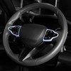 FUEISOF Steering Wheel Knob Cover Blue for Hyundai i20 N,