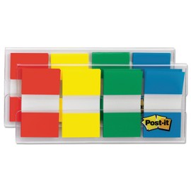 Post-It Flags 680-Rygb2 Flags In Portable Dispenser Standard 160 Flags/Dispenser - Mmm-680Rygb2
