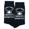 Funny Socks, Motorcycle Themed Gifts, ‘I Don’t Snore I Dream