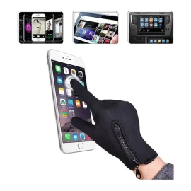 TechMel Guantes Neopreno Touch 2 Puntos Antiderrapante Contra Agua