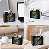 Famame Bass Fish Fishing Hunting Camping Pencil Holder for Desk,
