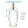 PATIKIL 8 9 10 11 Inch Lamp Harp Kit with