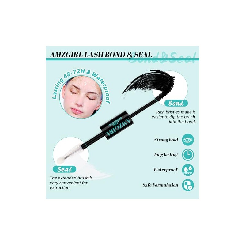 Lash Clusters Kit 320Pcs,30D 40D Eyelash Extension Kit,Lash Bond and