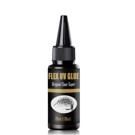 EUPHENG UV Clear Glue Thin Formula for Fly Tying, Fast Curing, Tack-Free, Crystal Clear, Eco-Friendly, Ideal for Fly Heads, Bodies, Wings & Knot Protection