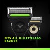 GilletteLabs Razor Blade Refills, 12ct Razor Cartridges, Razor Refills for