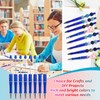 hesong 45PCS Beadable Pens Set – Compatible with Silicone Beads