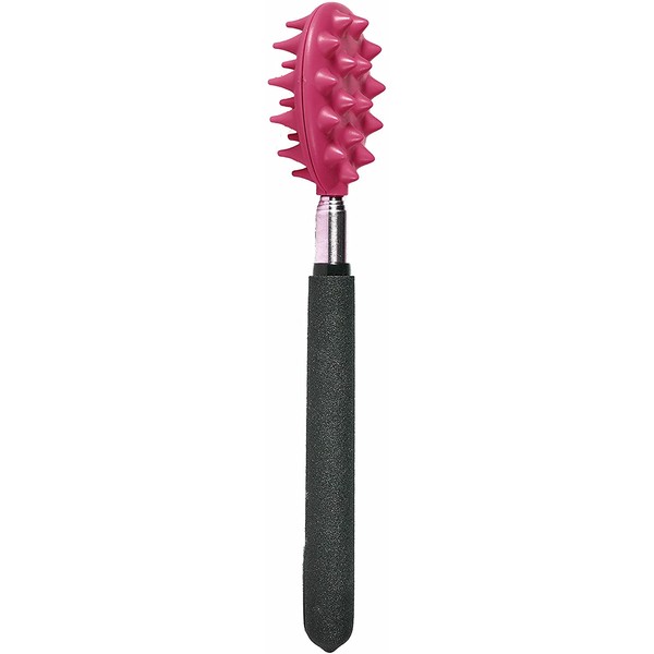 Cactus Back Scratcher On a Stick -16 Spikes per Side -Aggressive & Milder Spikes - Strong ABS Plastic - 25” Full to 8.5" Compact - Sturdy Metal Retractable - 5 Sections -Perfect Gift for Anyone