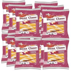Cloverhill Cherry Cheese Bear Claws | Individually Packaged | 12 Pack