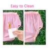 2 PCS Adult Diaper Cover,TPU Waterproof Underwear,Incontinence Leak-Protection,Washable Incontinence Underwear
