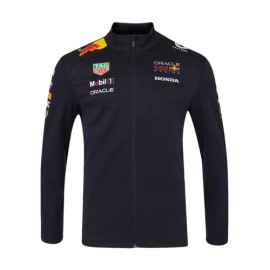 Red Bull Racing F1 2025 Team Softshell Jacket- Navy - 4XL