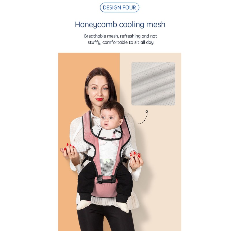 Baby Hip Seat Carrier Adjust Strap Storage Pockets Multifunction Baby