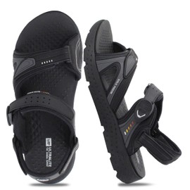 Gold Pigeon Shoes EVA Ultra Cushion Men Athlete Sandal Lightweight Double Strap Open Toe Sandal for Men Size 10-10.5 / Women Size 11-11.5 * 8693 Black -43