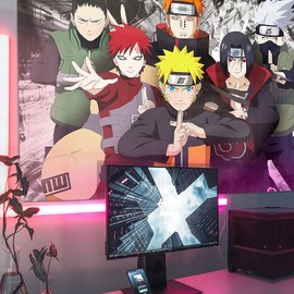 FENDROM Anime Tapestry Japanese Wall Hanging Anime Room Decor Cartoon Poster Decor Backdrop College Dormitory Room Home Decoration