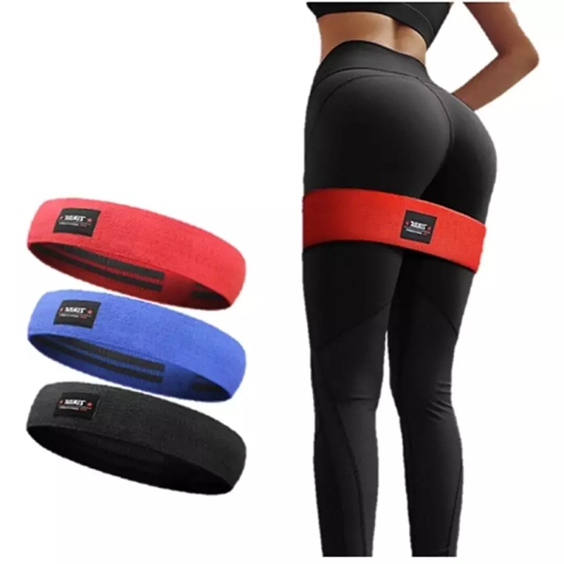 스쿼트 운동밴드 힙업밴드 [RED] Squat Exercise Band Hip-Up Band [RED]