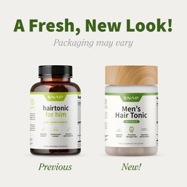 Hair Growth Supplement - Promotes Hair Regrowth, Stops Hair Loss & Boosts Beard Growth with Biotin, Kelp, Bamboo & More for Skin, Nails & Hair (60 Capsules)