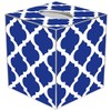 Marye-Kelley Decoupage Royal Blue Chelsea Grande Tissue Box Cover