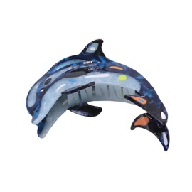 AMPOSSTO Creative Cute Ocean Series Hair Clips Non Slip Sea Animals Hair Claw Clip Hair Accessories for Women Girls Thick & Thin Hair