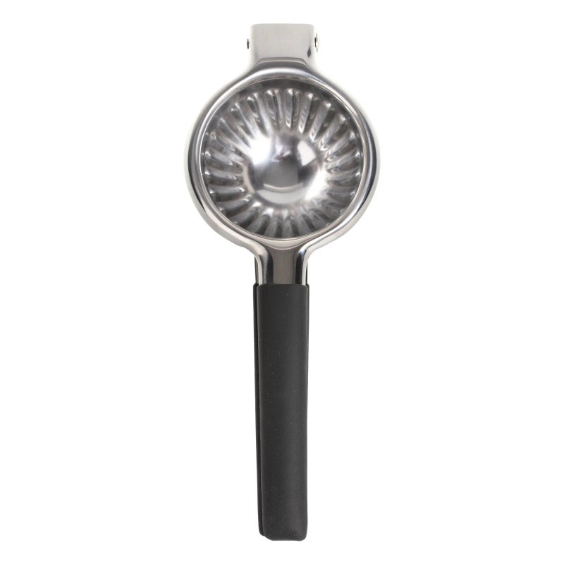 Luminuxe Stainless Steel Lemon Squeezer–Large Manual Citrus Juicer, Non-Slip Grip