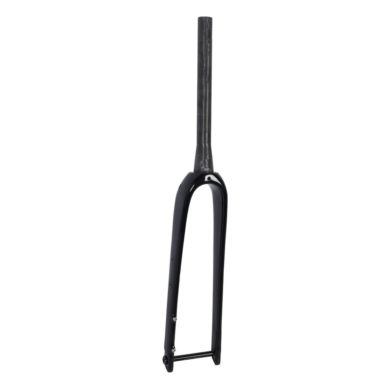Road Bike Fork Carbon Fiber Hard Tapered Tube Lightweight Road