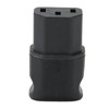 4pcs for NEMA 5‑15P to IEC320 C13 Converter 90 Degree