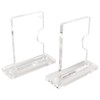 Acrylic Fishing Pole Wall Mount Bracket Stable Support Adjustable Acrylic