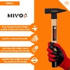 Mivos Engineer's Hammer 500 g with Wooden Handle – Mechanic's