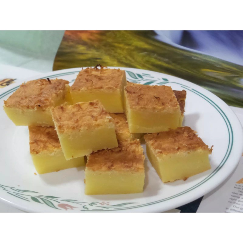 Homemade Hawaiian Butter Mochi *Naturally Gluten-Free*