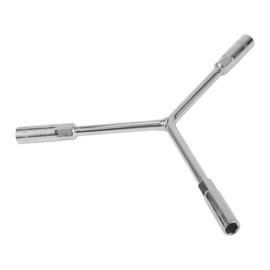 HEROFFIX 1 Pcs Socket Wrench Spanner Socket Remover 12.2cm Carbon Steel Hexagon 8mm 9mm 10mm for Car Motorcycle Dirtbike Y Shaped 3 Way Wrench Sleeve