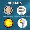Motorcycle Bullet Turn Signals LED Front Rear Lights 4 PCS,