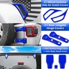 26PCS Full Set Exterior Decoration Trim Kit for Jeep Wrangler