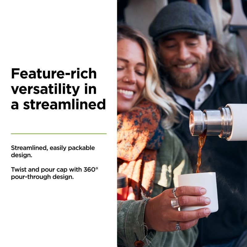 KleanKanteen TKPro-TF Men's Water Bottle, Tofu, One Size