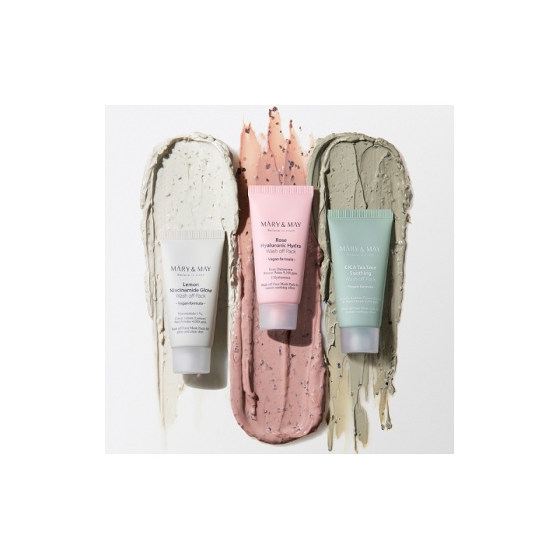 Mary&May [Mary&May]*mini* CICA TeaTree Soothing Wash off Pack 30g
