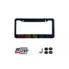 BLVD Grateful Dead Dancing Bears Glossy Black License Plate Frame