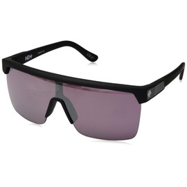 Flynn 5050 Matte Black - HD Plus Rose with Silver Spectra Mirror