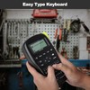 SUPVAN LP5120M Label Maker Machine with Keyboard & AC Adapter,