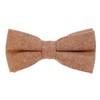 DonDon men's bow tie, 12 x 6 cm, cotton, tied