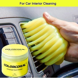 Color-Coral Car Cleaning Gel Universal Dust Cleaner Remover 160g for PC Keyboard Laptop Auto