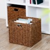 Home&amp;House rattan pattern hamper/basket collection exhibition, 2. vs. 2. Large_whitewhite