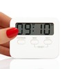Digital Kitchen Timer Magnetic Backing Stand, Alarm LCD Timers, Timers
