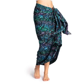 PANASIAM Sarong B807 black jungle, L, B807 Black Jungle